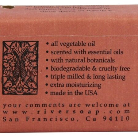 Bar Soap Patchouli Exótico – 4.5 oz. River Soap Company — foto 2 Bar Soap Patchouli Exótico – 4.5 oz. River Soap Company — foto 2