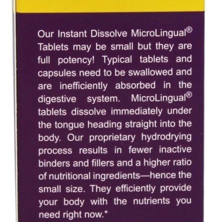 Nenhum tiro B12 5000 mcg. & Vitamina D 5000 UI - 100 Tablets Superior Source - Imagem 3