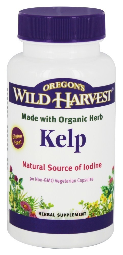 Kelp - Cápsulas vegetarianas 90 Oregon's Wild Harvest