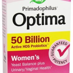Suplemento probiótico ativo HDS da Primadophilus Optima para mulheres 50 Bilhões de UFC - Cápsulas vegetarianas 30 Nature's Way
