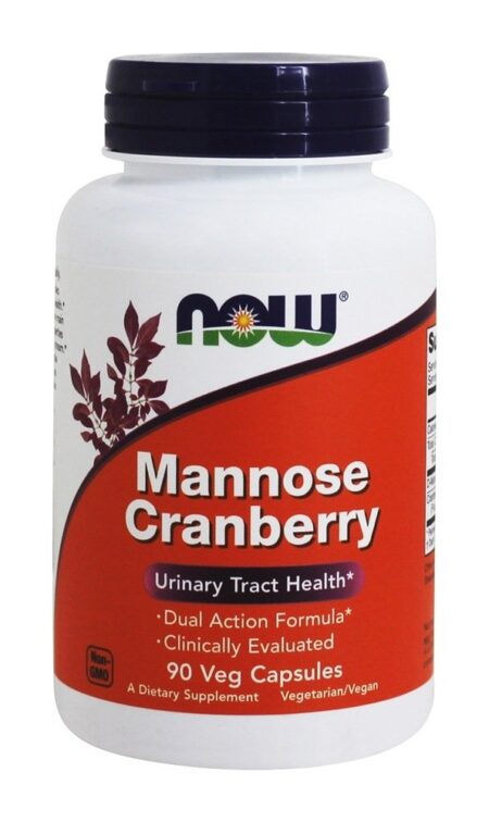 Manose Cranberry - Cápsulas vegetarianas 90 NOW Foods