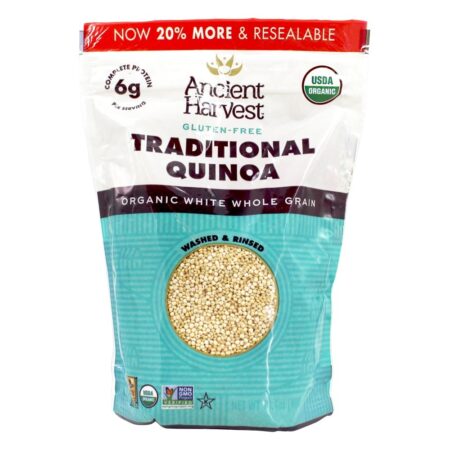 Quinoa Orgânica Sem Glúten Tradicional - 12 oz. Ancient Harvest Quinoa