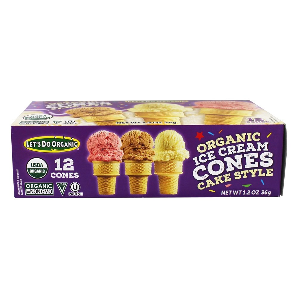 Bolo de Sorvete Orgânico - 1.2 oz. Let's Do...Organic - Imagem 4