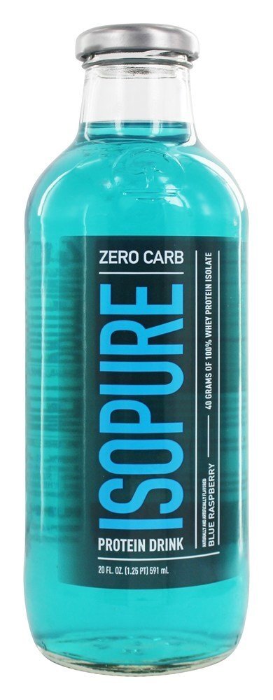 Isopure Zero Carb RT Azul Framboesa - 20 fl. oz. Nature's Best