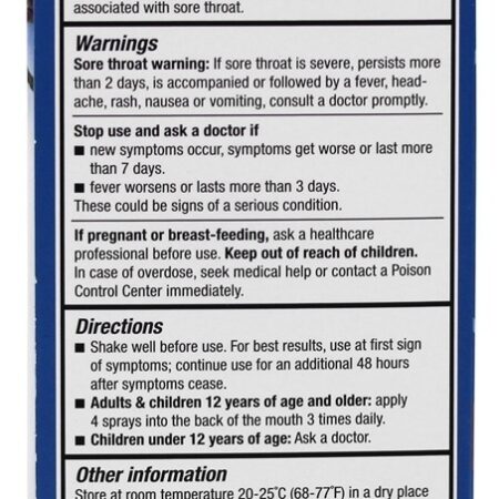 Umcka Garganta Spray Cereja-Mentol - 1.9 fl. oz. Nature's Way - Imagem 2