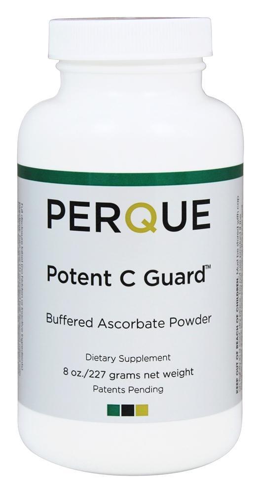 Potent C Guard Ascorbato Buferizado em Pó - 8 oz. Perque