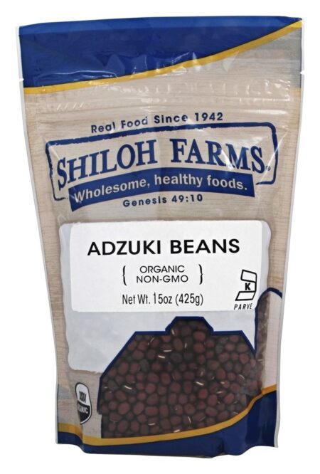 Feijões Adzuki - 15 oz. Shiloh Farms