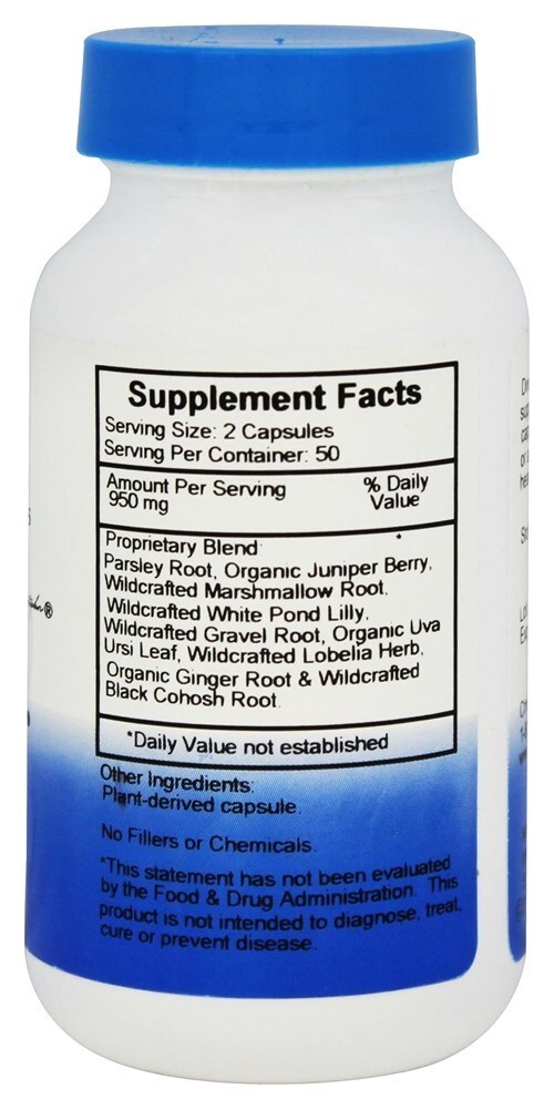 Fórmula da bexiga 475 mg - Cápsulas vegetarianas 100 Dr. Christopher's Original Formulas - Imagem 2