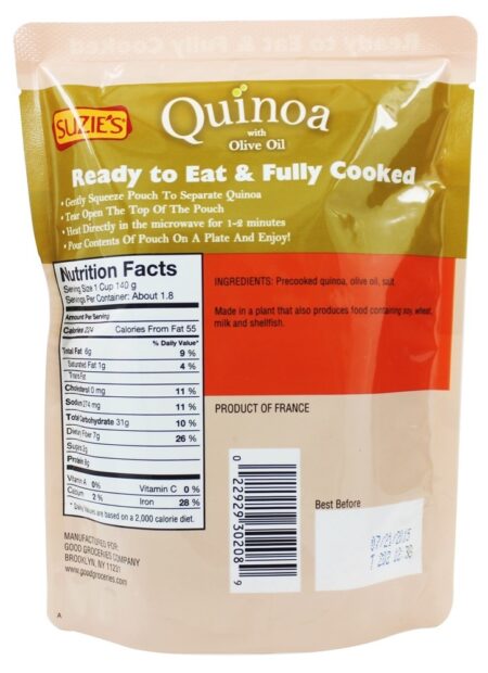 Quinoa com azeite - 9 oz. Suzie's - Image 2