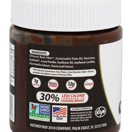 Propagação de avelã sem açúcar e chocolate amargo - 11 oz. NutiLight - Imagem 3