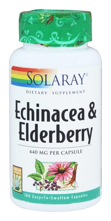 Echinacea & Sabugueiro 440 mg. - Cápsulas 100 Solaray