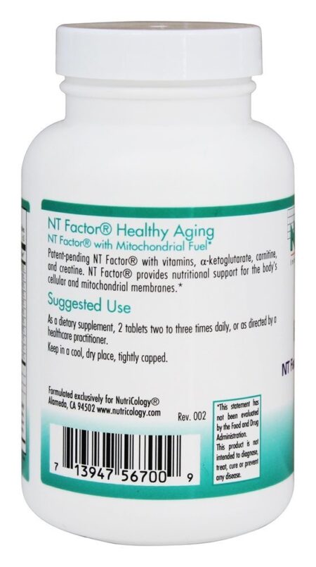 Fator NT Envelhecimento Saudável - 120 Tablets Nutricology - Image 3