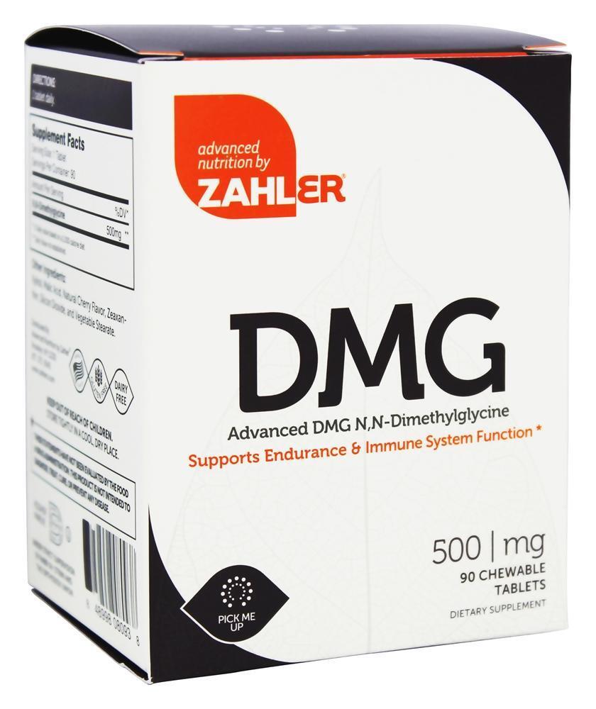 DMG 500 mg. - 90 comprimidos mastigáveis Zahler