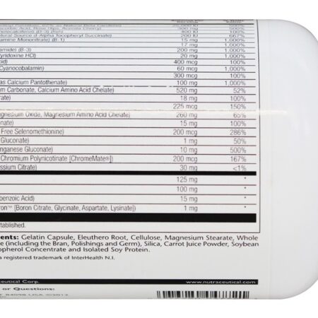 Mega-Mineral Multi-Vita - Cápsulas 120 Solaray - Imagem 3