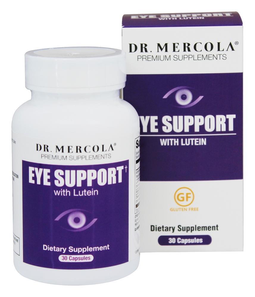 Suporte para os olhos com luteína - Cápsulas 30 Dr. Mercola