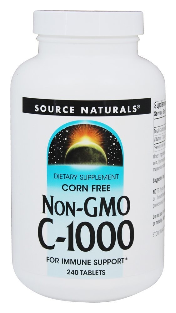 Não transgênico C1000 - 240 Tablets Source Naturals