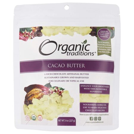 Manteiga De Cacau - 8 oz. Organic Traditions