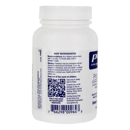 Probiotic-5 10 Bilhões de UFC - Cápsulas 60 Pure Encapsulations - Image 4