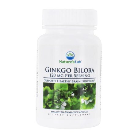 Ginkgo Biloba 120 mg. - Cápsulas 60 Nature's Lab