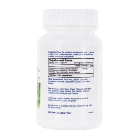 Ginkgo Biloba 120 mg. - Cápsulas 60 Nature's Lab - Image 2