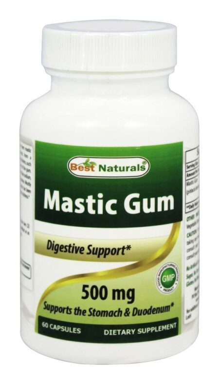 Goma de Mastique 500 mg. - Cápsulas 60 Best Naturals