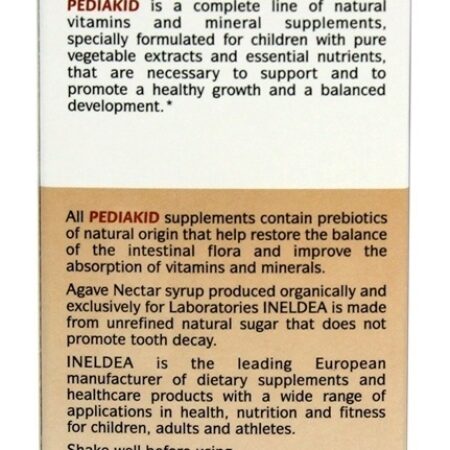 Ferro + Vitamina B Complexo Aroma De Banana - 125 ml. Pediakid - Imagem 3