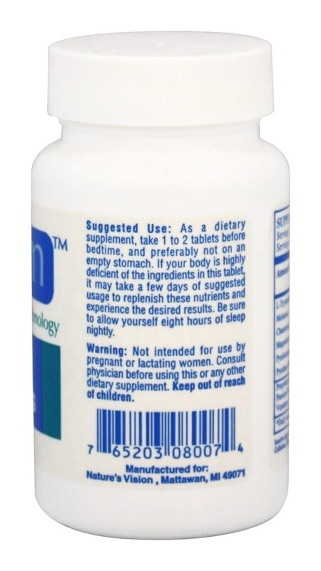 Vitalsom Avançado Reconstituinte Dormir Tecnologia - 30 Tablets Nature's Vision - Image 3