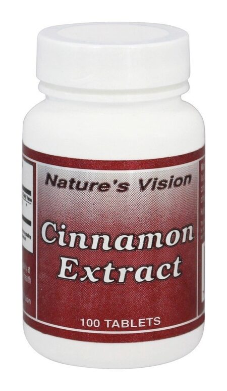 Extrato de canela 1000 mg. - 100 Tablets Nature's Vision