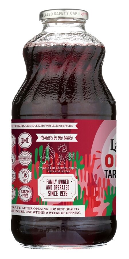 Mistura de suco de frutas orgânicas Tart Cherry - 32 fl. oz. Lakewood - Image 4