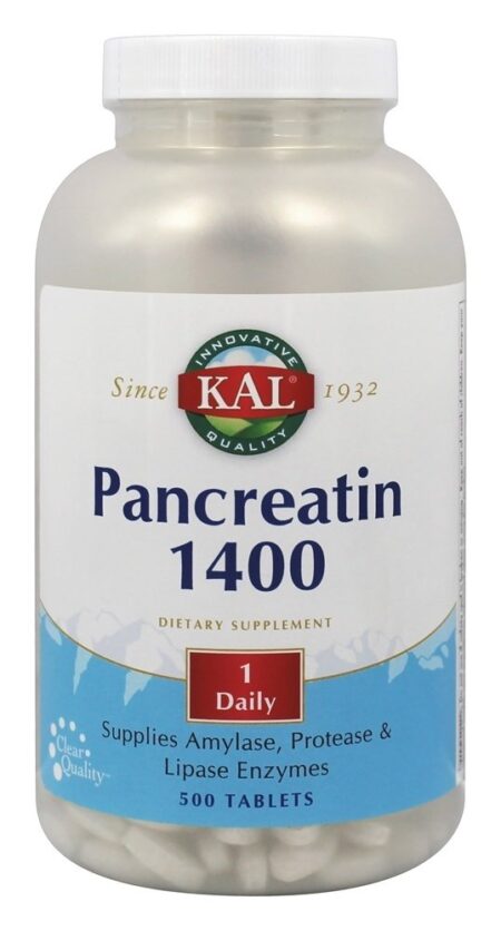 Pancreatina 1400 mg. - 500 Tablets Kal