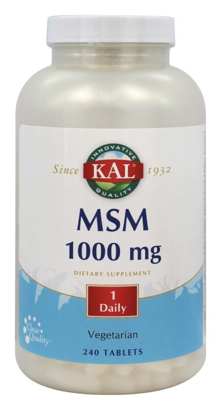 MSM 1000 mg. - 240 Tablets Kal