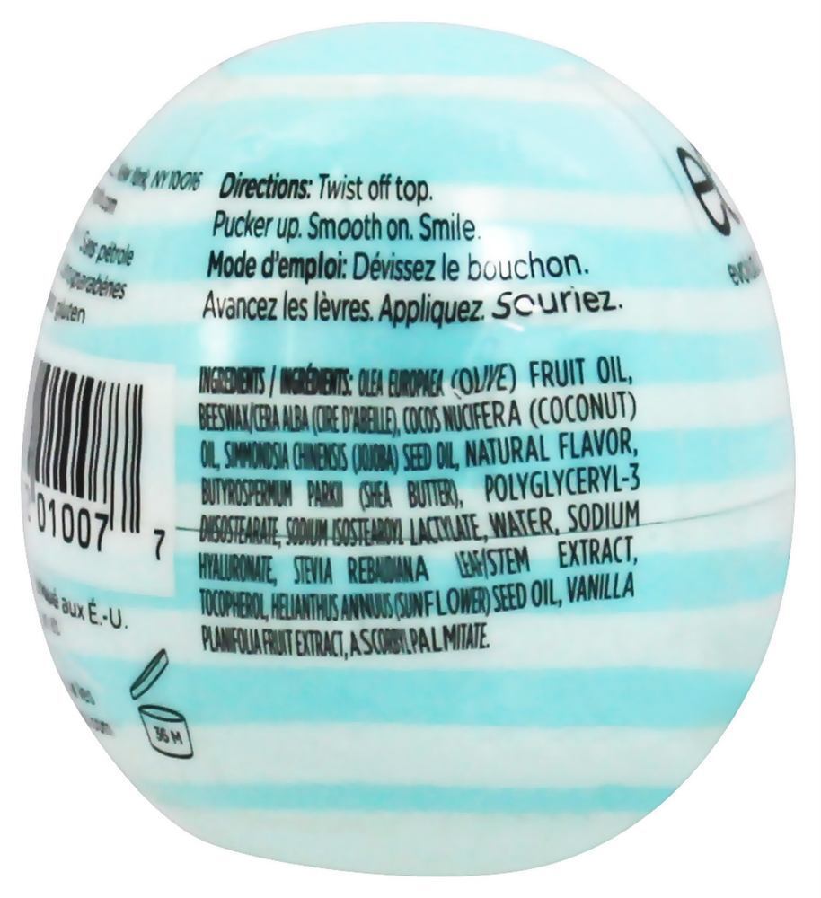 Bálsamo para os lábios Sphere Baunilha Mint - 0.25 oz. EOS Evolution of Smooth - Imagem 3