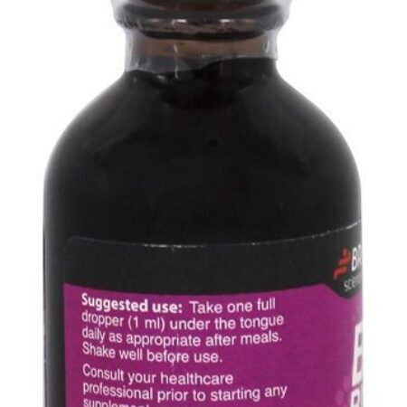 Framboesa Natural Metilcobalamina B12 Blast - 2 fl. oz. Bricker Labs - Imagem 3
