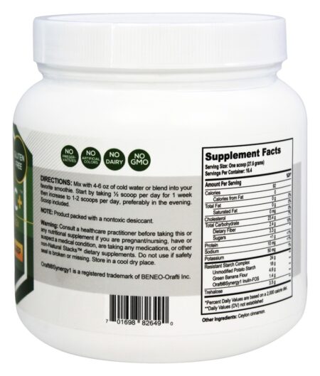 Complexo Prebiotic + Amido Resistente - 1 lb. Natural Stacks - Image 2