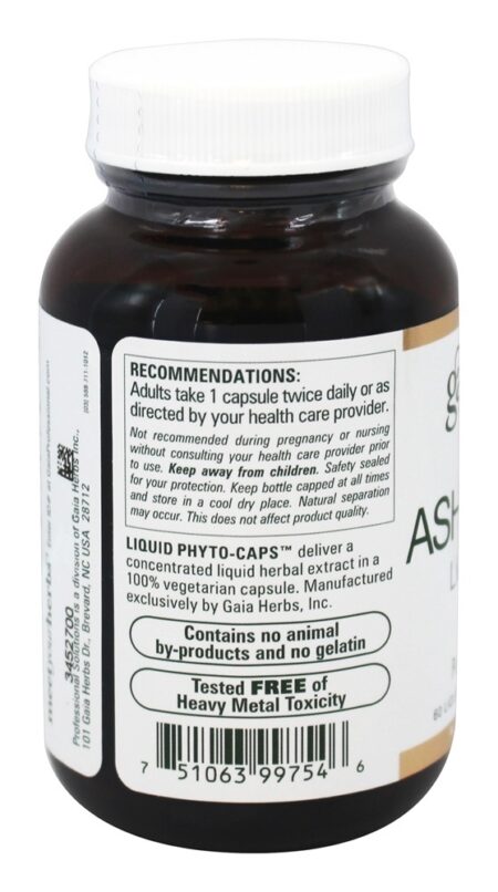 Comprar Ashwagandha 350 mg. - 60 Cápsulas Gaia Herbs Professional