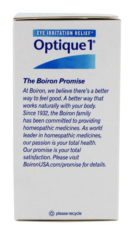 Optique1 colírio medicamento homeopático para alívio da irritação ocular - 30 Dose (s) Boiron - Image 4