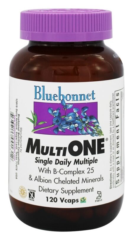 Multi One - Cápsulas vegetarianas 120 Bluebonnet Nutrition