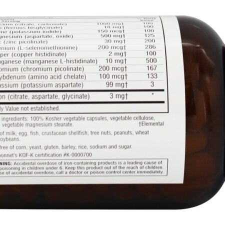 Multiminerals Plus Boron - Cápsulas vegetarianas 180 Bluebonnet Nutrition - Imagem 3