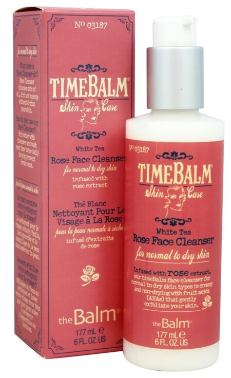 Timebalm Skincare Rosa Face Limpador - 6 fl. oz. theBalm