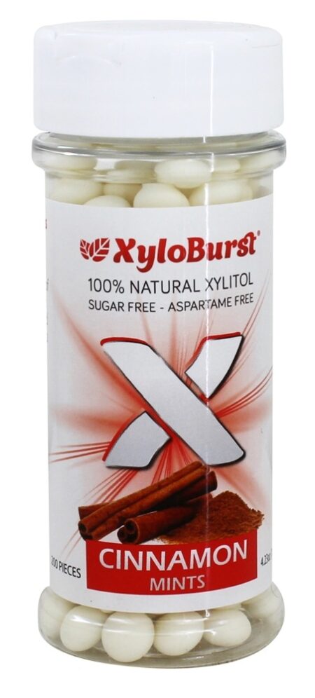 Xilitol Mints Canela - 200 Peça (s) XyloBurst