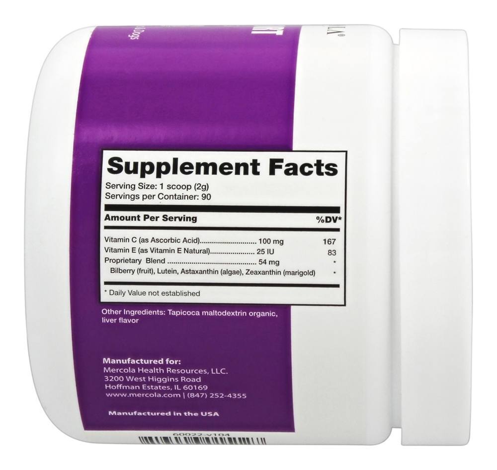 Suporte para os olhos para animais de estimação - 6.35 oz. Dr. Mercola - Imagem 2
