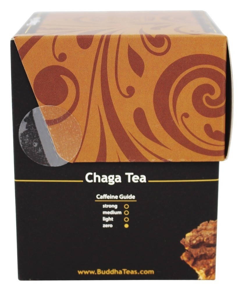 Chá Cogumelo Herbal Crafted Selvagem - 18 Saquinhos de Chá Buddha Teas - Imagem 4