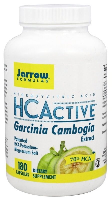 Hcactive Garcinia Cambogia Extrair - Cápsulas 180 Jarrow Formulas