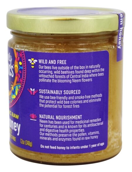 100 Mel de Neem Raw Orgânico - 12 oz. Heavenly Organics - Image 4