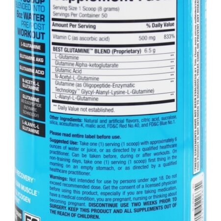 Melhor Glutamina Berry Citrus – 15.9 oz. BPI Sports — foto 2