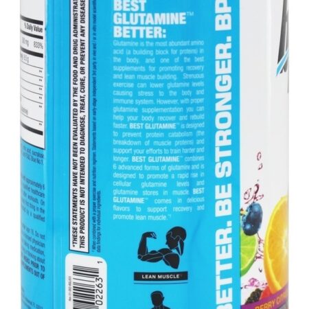 Melhor Glutamina Berry Citrus – 15.9 oz. BPI Sports — foto 4