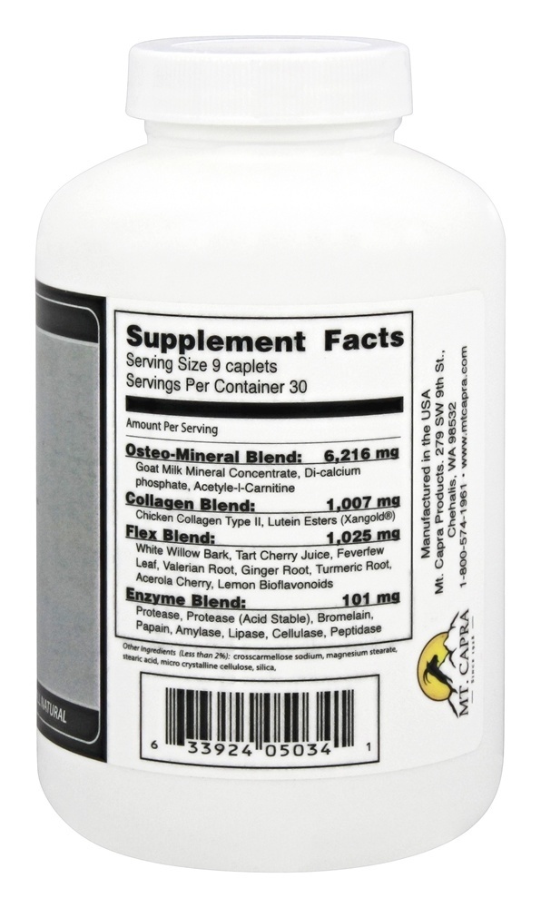 CapraFlex - 270 Cápsulas Mt. Capra Products - Imagem 2