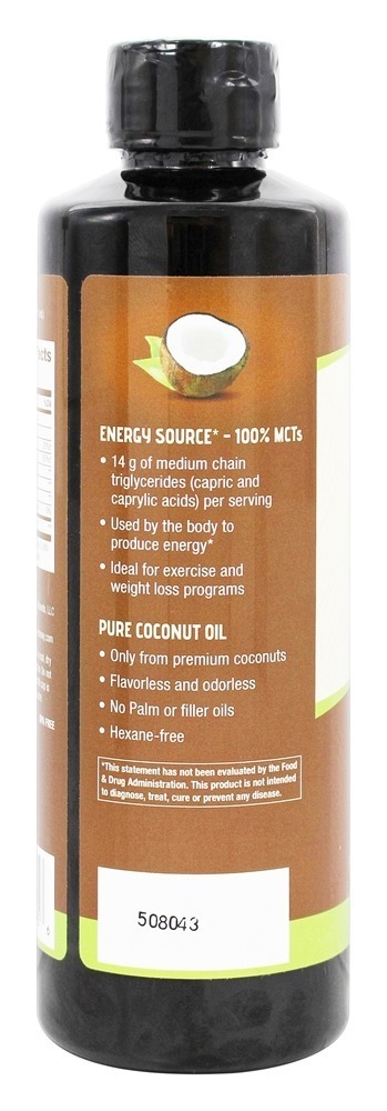 100 % Óleo MCT - 16 fl. oz. Nature's Way - Imagem 3