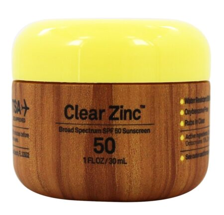 Limpar Zinco Prêmio Protetor solar Creme 50 SPF - 1 fl. oz. Sun Bum - Image 3