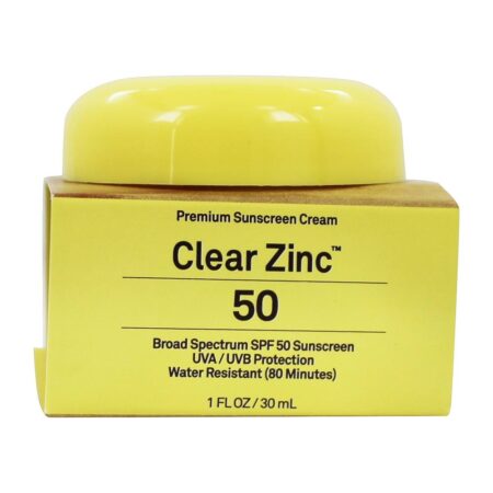 Limpar Zinco Prêmio Protetor solar Creme 50 SPF - 1 fl. oz. Sun Bum - Image 7